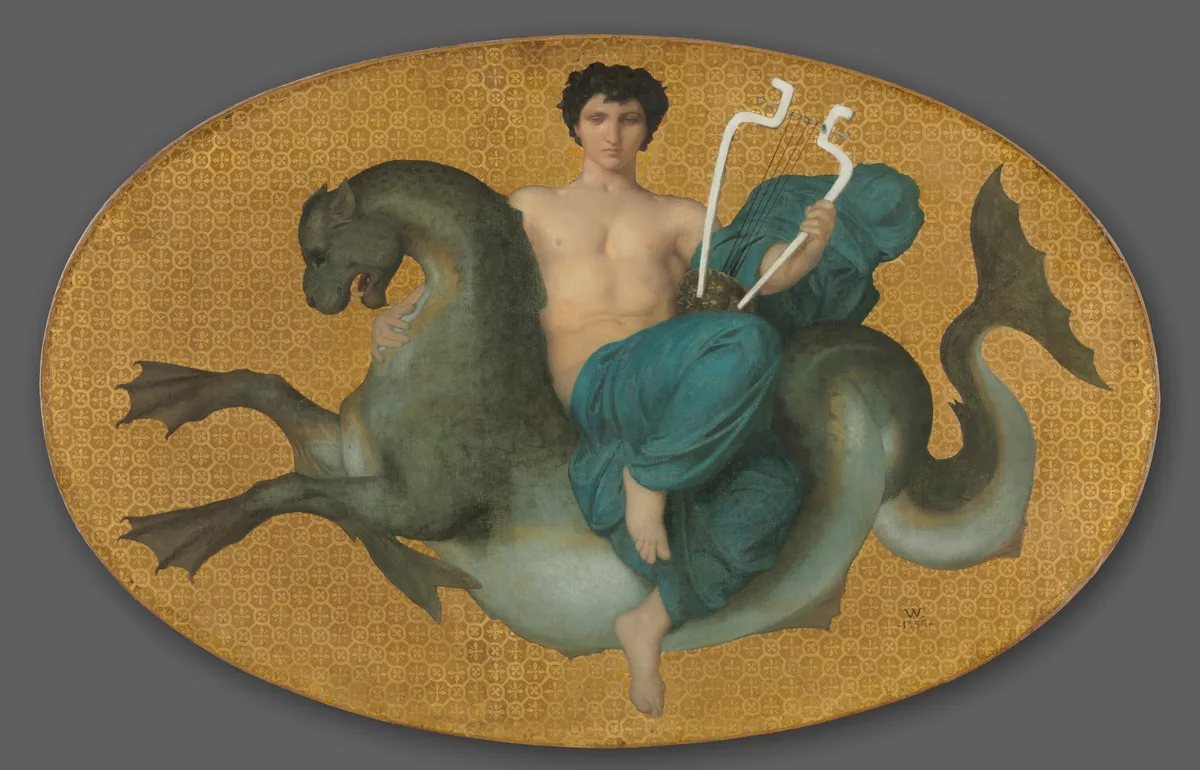 Arion on a Sea Horse, painting by William Adolphe Bouguereau