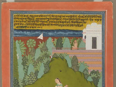 Gaudi Ragini, painting by Unknown artist