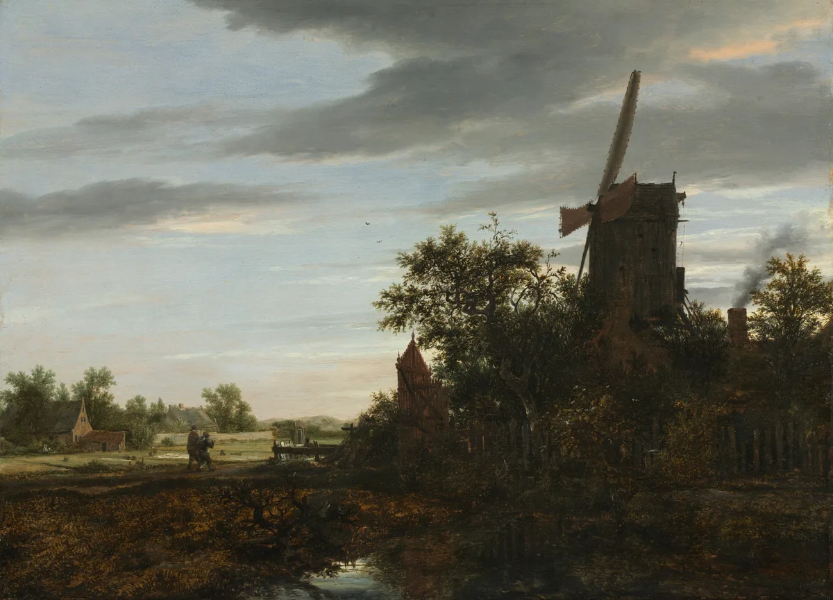 Landscape with a Windmill
, painting by Jacob van Ruisdael