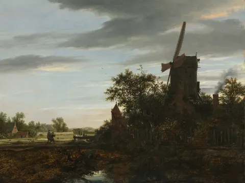 Landscape with a Windmill
, painting by Jacob van Ruisdael