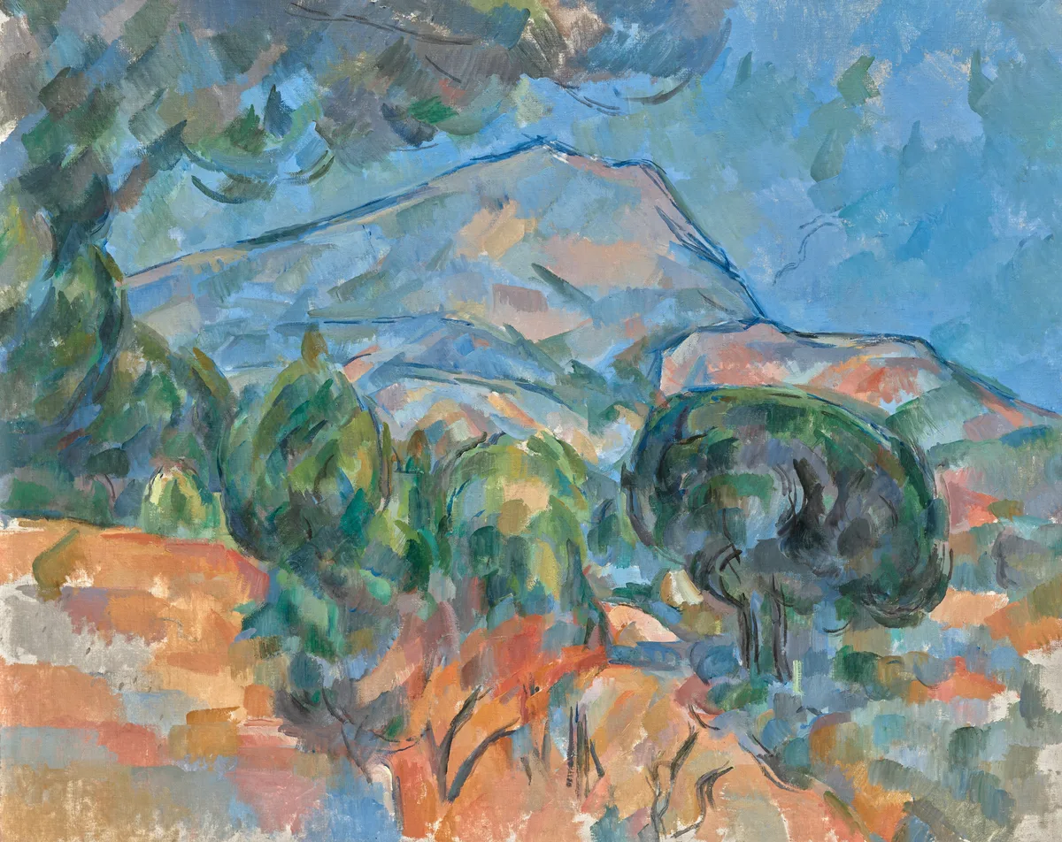 Mount Sainte-Victoire, painting by Paul Cezanne