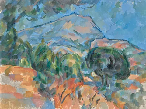 Mount Sainte-Victoire, painting by Paul Cezanne