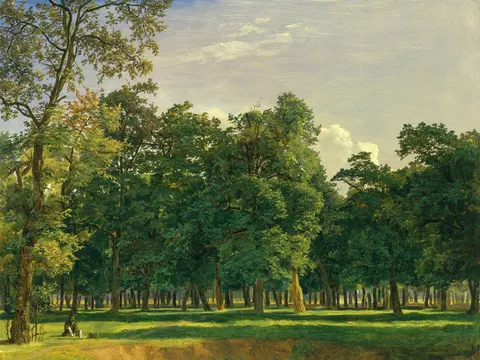 Prater Landscape, painting by Ferdinand Georg Waldmüller