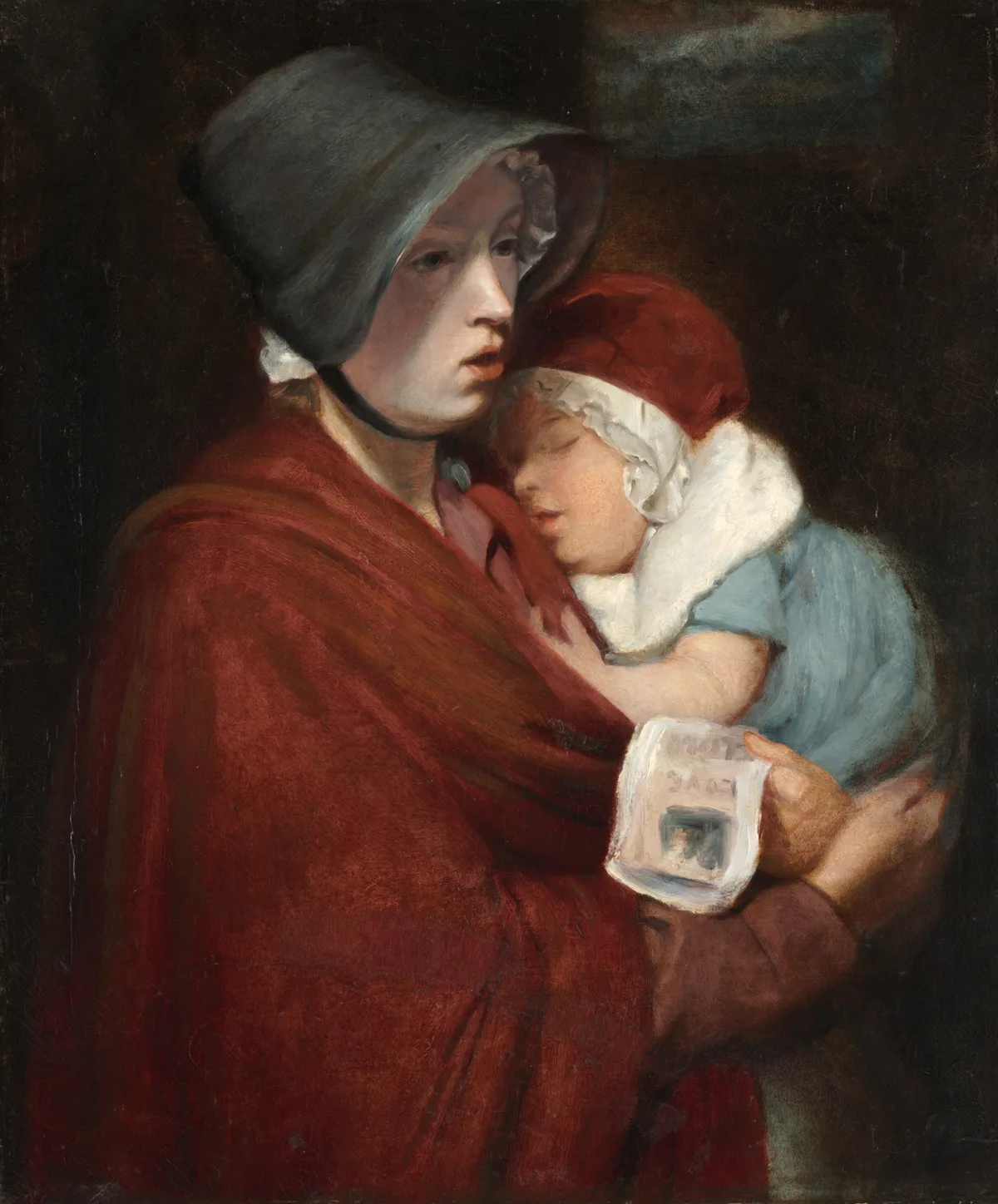Street Singer and Child, painting by John Opie