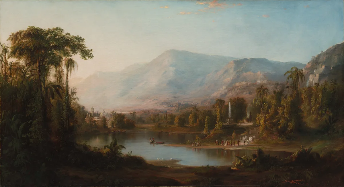 Vale of Kashmir, painting by Robert S. Duncanson