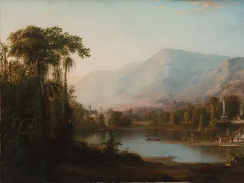 Vale of Kashmir, painting by Robert S. Duncanson