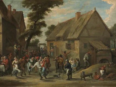 Village Festival, painting by David Teniers