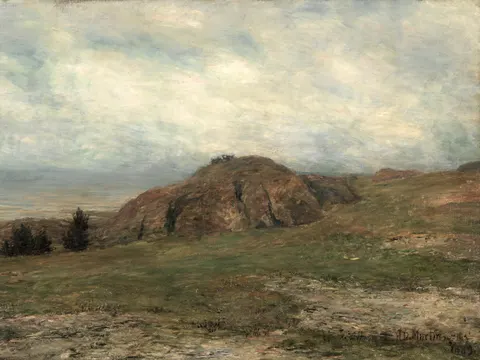 Wild Coast, Newport, painting by Homer Dodge Martin